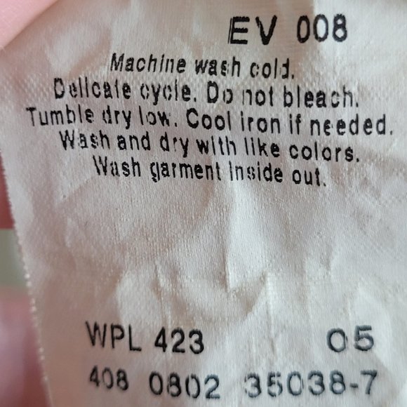 Dockers Size 20W Short Cream Slacks, Zip Front. Good Used Condition - Picture 5 of 5